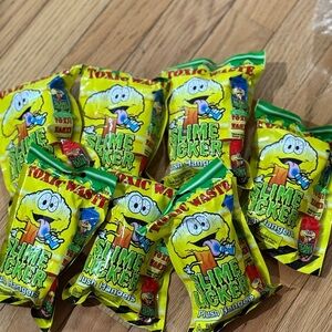 Toxic Waste Slime Licker Plush Hangers Lot of 7 New Sealed